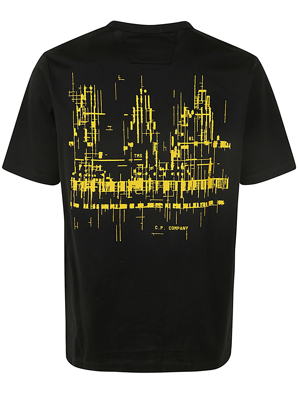 Metropolis Series Mercerized Jersey Logo Graphic T-shirt