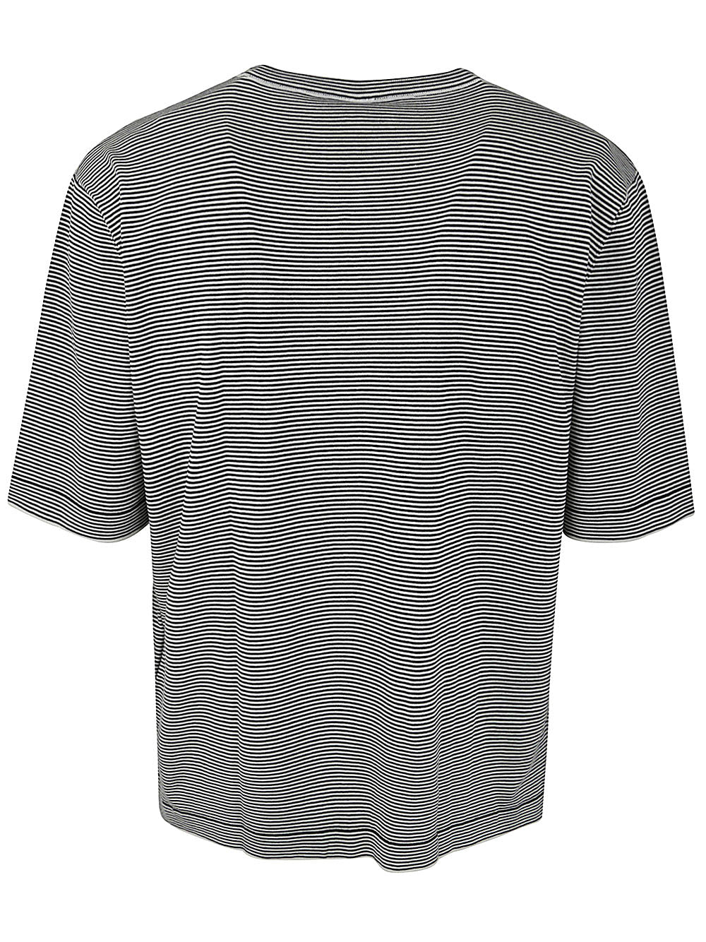 Crew Neck Striped Sweater