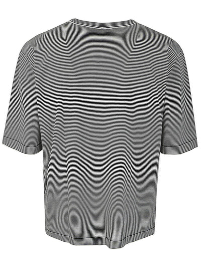 Crew Neck Striped Sweater