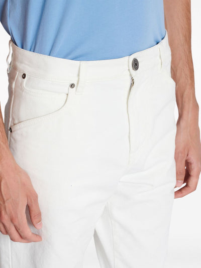 Regular Denim Pants White Wash