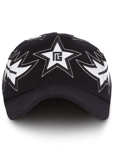 Star & Western Details Cotton Cap