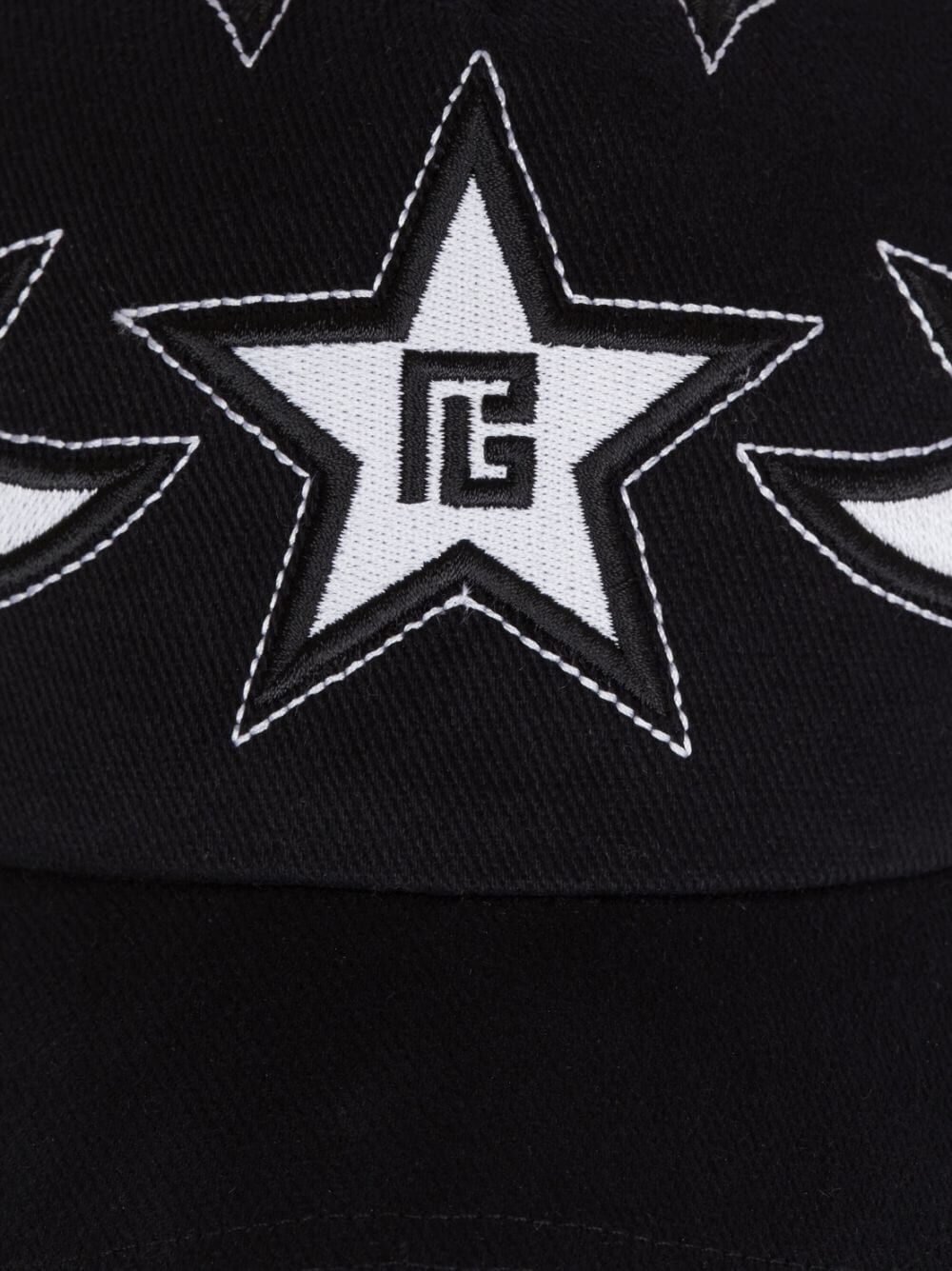Star & Western Details Cotton Cap