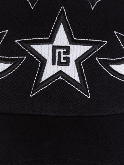 Star & Western Details Cotton Cap