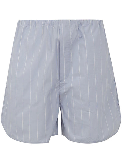 Striped Drawstring Shorts
