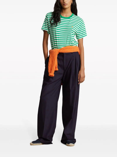 Crew Neck Striped T-shirt