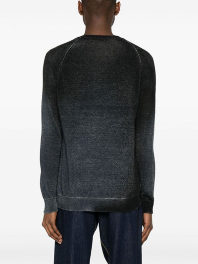 V Neck Cardigan With Shadows