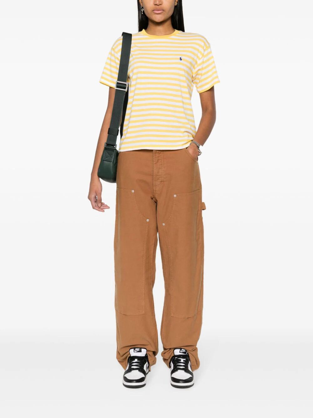 Crew Neck Striped T-shirt
