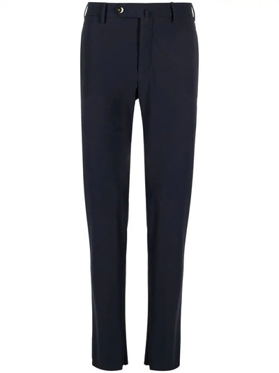 Organic Kitenic Summer Fabric Slim Flat Front Pants