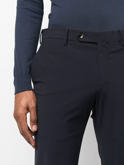 Organic Kitenic Summer Fabric Slim Flat Front Pants