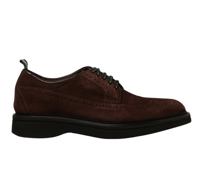 Scarpe Stringate Con Motivo Brogue