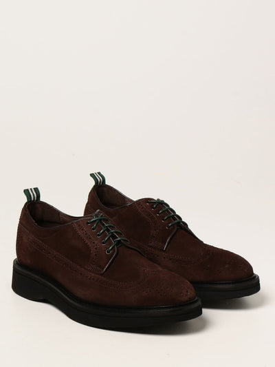 Scarpe Stringate Con Motivo Brogue