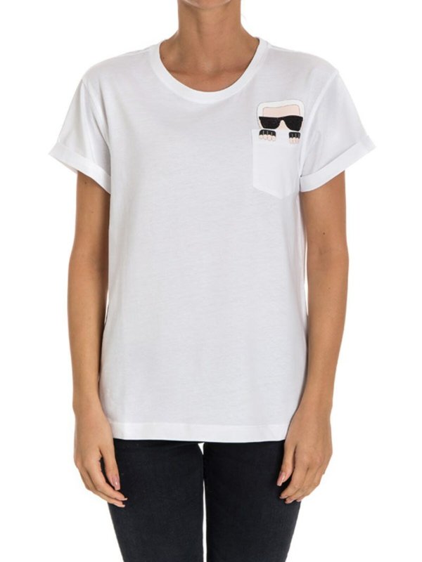 T-shirt Ikonik Karl Pocket