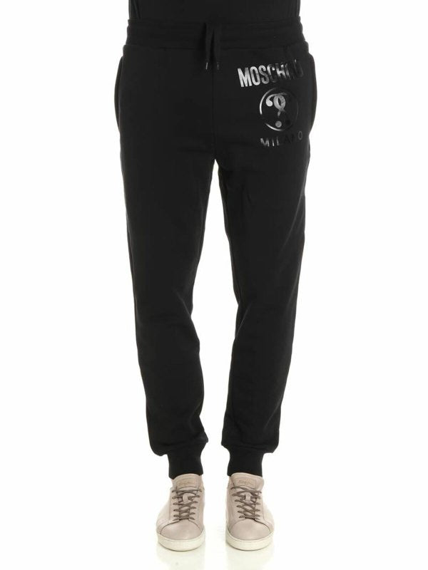 Pantalone Nero Moschino Milano