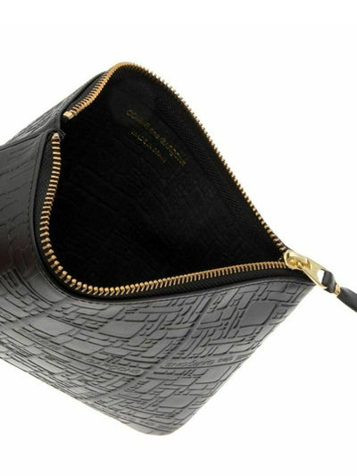Bustina Embossed Logo Nera