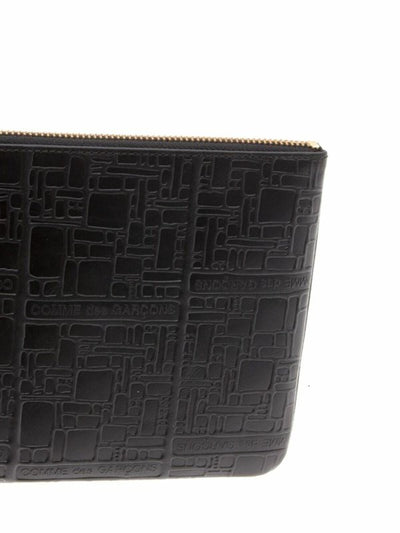 Bustina Embossed Logo Nera