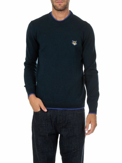 Pullover Blu Logo Tiger