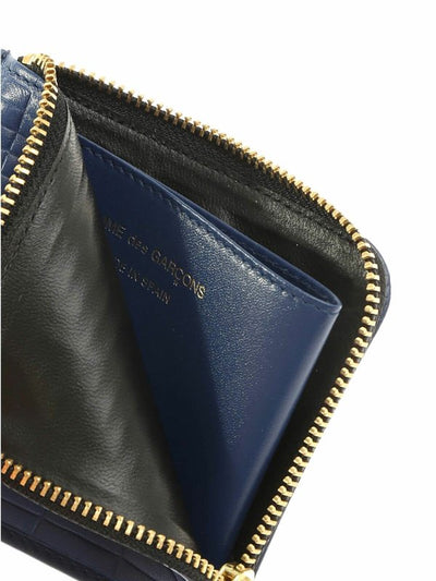 Portafoglio Brick Blu