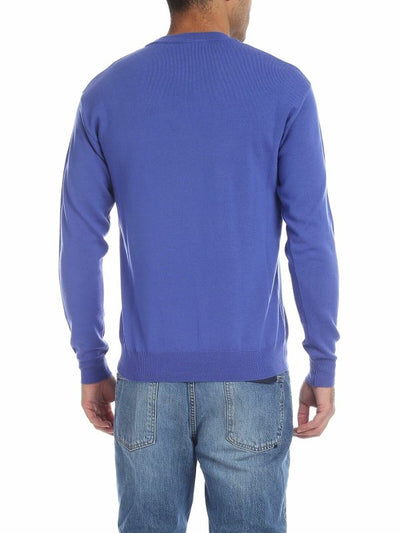 Pullover Blu Avio Con Moschino Teddy Bear