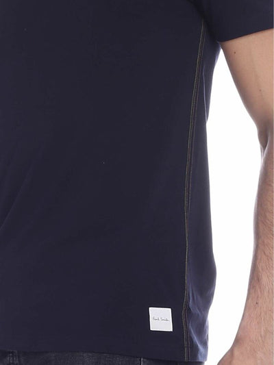 T-shirt Basic Blu Navy Con Logo