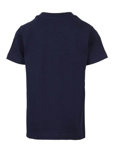 T-shirt In Jersey Di Cotone Con Ricamo Logo