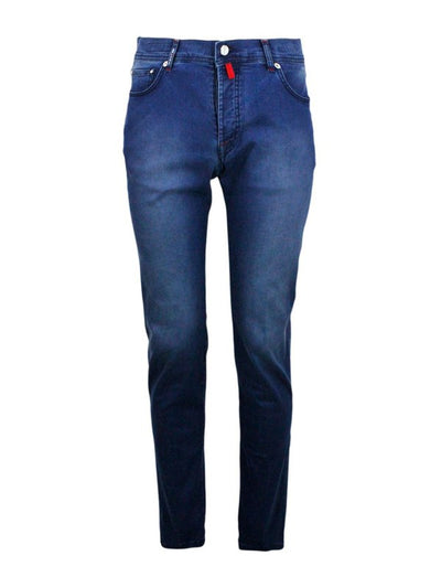 Jeans In Denim Slavato