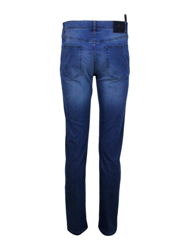 Jeans In Denim Slavato