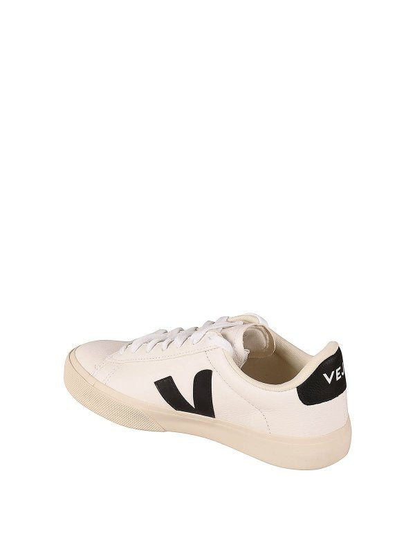 Sneakers In Pelle Logate