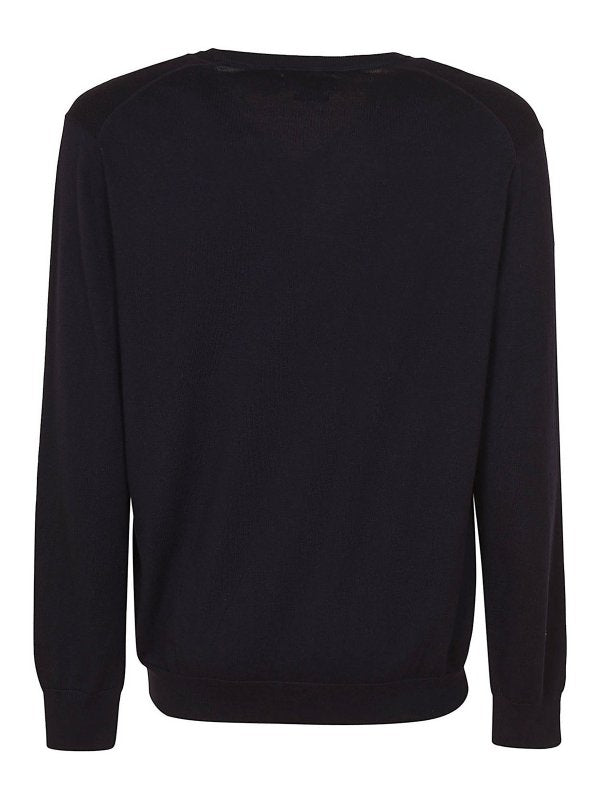 Maglione Logato In Cotone