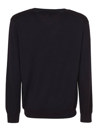 Maglione Logato In Cotone