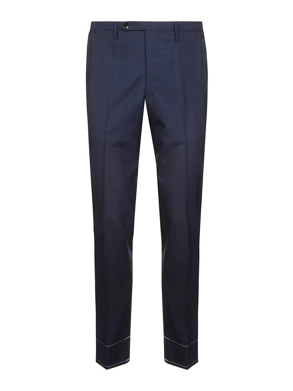 Pantaloni In Lana Vergine
