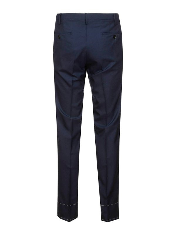 Pantaloni In Lana Vergine