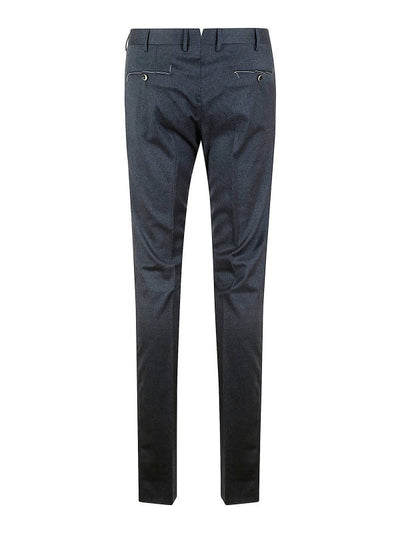 Pantaloni In Lana Stretch