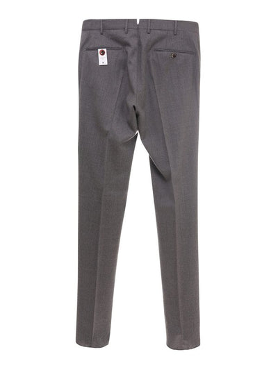 Pantaloni In Lana Vergine