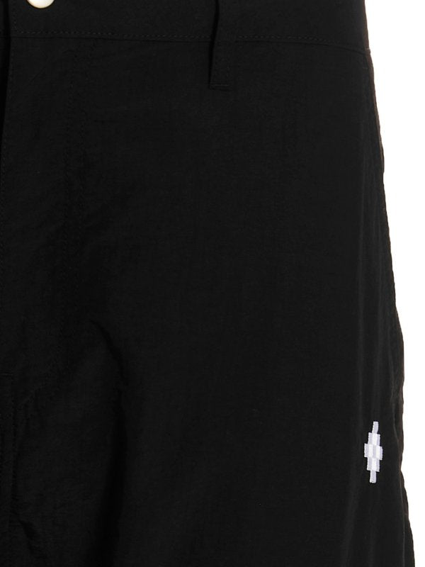 Pantaloni Cross Cargo Con Logo Ricamato