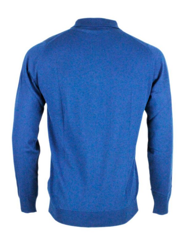 Polo In Cotone A Maniche Lunghe