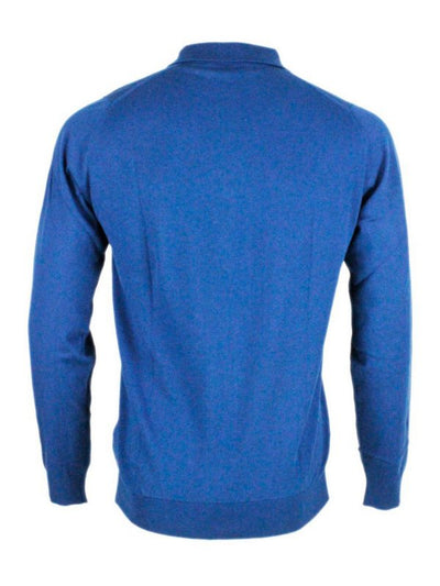 Polo In Cotone A Maniche Lunghe