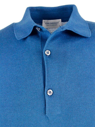 Polo In Cotone A Maniche Lunghe