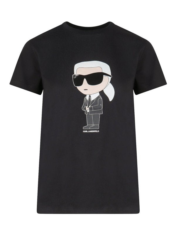 T-shirt In Cotone Biologico Con Stampa