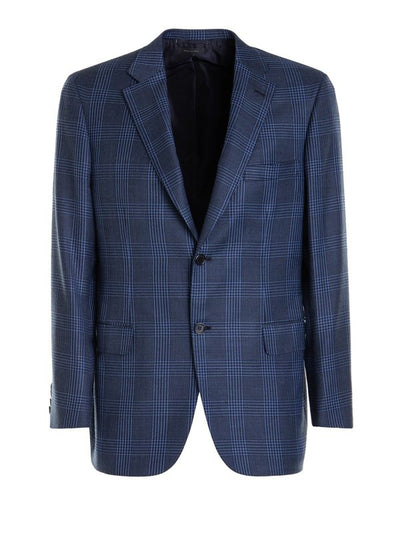 Giacca In Lana Blu