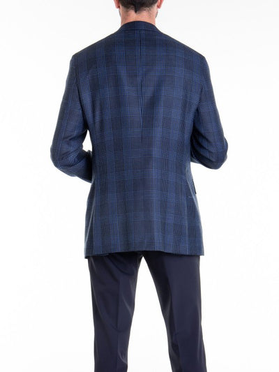 Giacca In Lana Blu