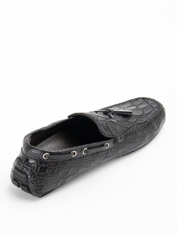 Mocassino In Pelle Nera