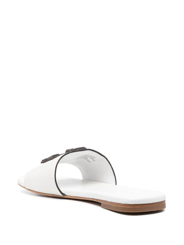 Sandali Piatti Eleanor In Pelle