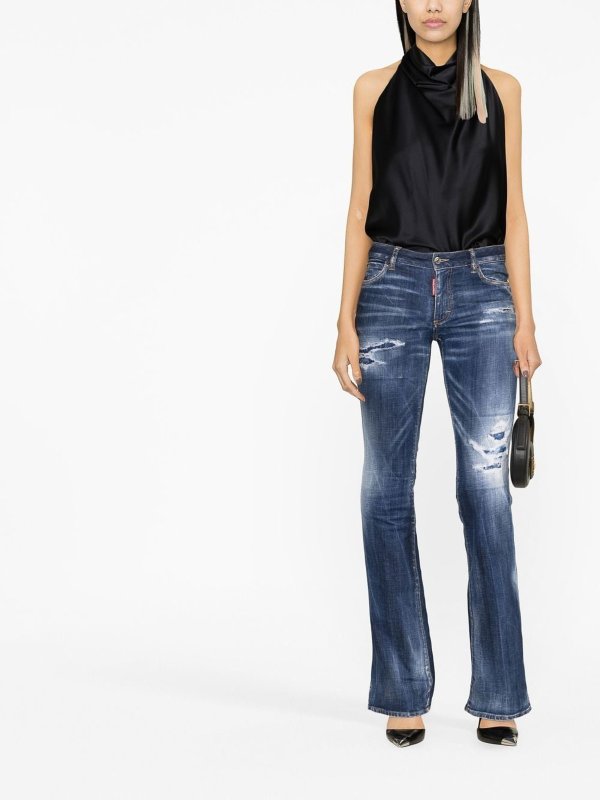 Jeans Svasati In Denim