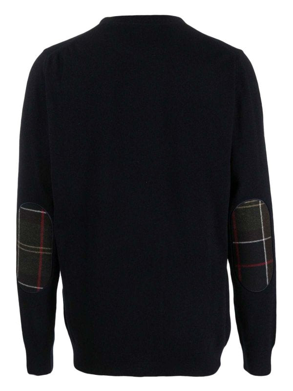 Felpa In Lana-cashmere A Maglia Fine