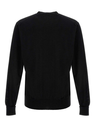 Maglione In Lana Merino.