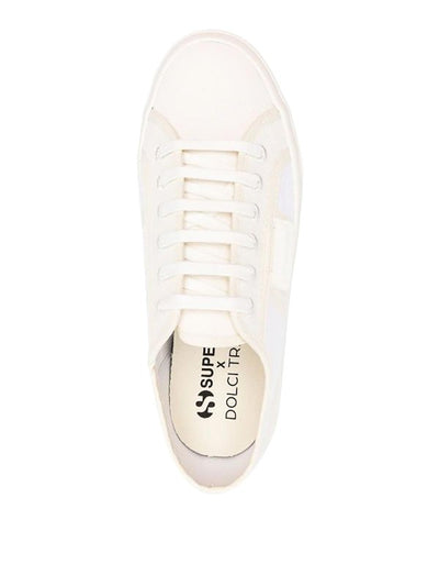 Sneakers In Cotone
