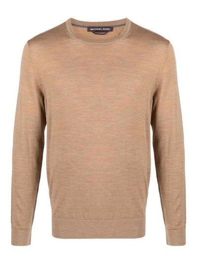 Pullover Girocollo In Lana