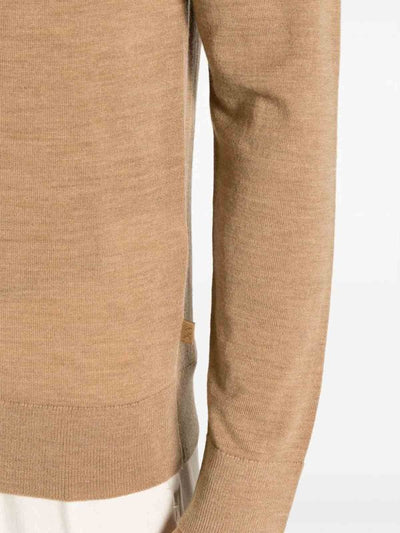 Pullover Girocollo In Lana