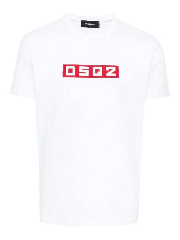 T-shirt Con Applicazione Logo Dsq2