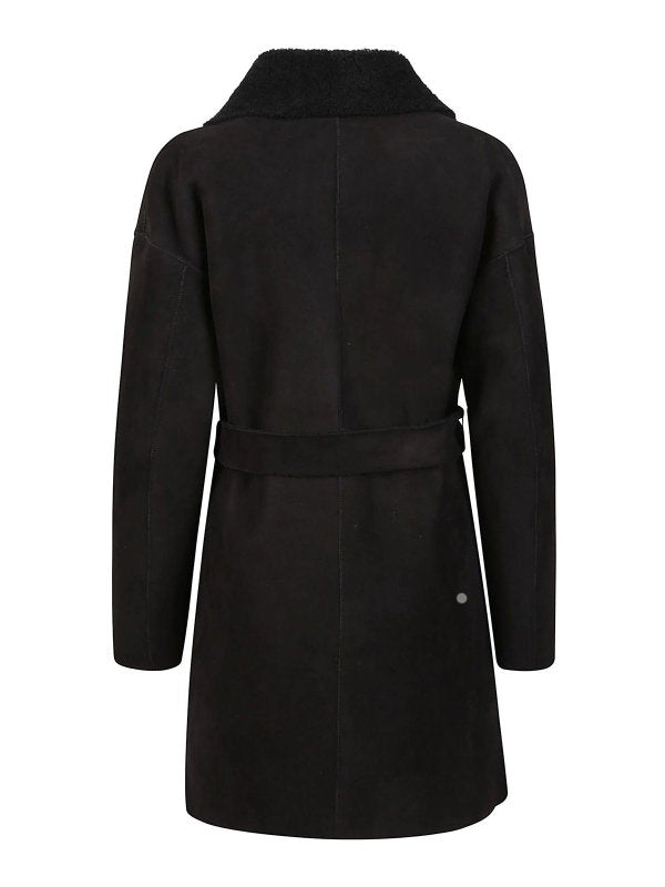 Cappotto In Montone Reversibile